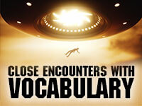 Close Encounters with Vocabulary Poster